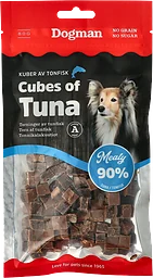 Hundsnacks Kuber av tonfisk