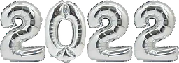 Folieballonger 2022 Silver