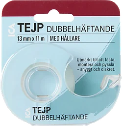 Dubbelsidig tejp med hållare