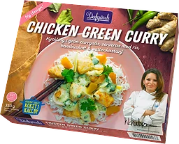 Chicken green curry