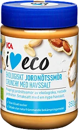 Jordnötssmör Crunchy med havssalt KRAV