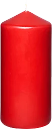 Blockljus Röd 15cm