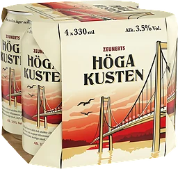 Öl Höga Kusten 3.5% 4-pack 33cl