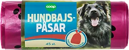 Hundbajspåsar 45-pack