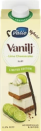 Vaniljyoghurt Lime cheesecake