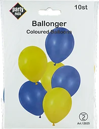 Ballonger Blå/gul