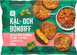 Kål Bönbiff med Vaxböna Fryst Vego