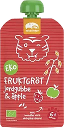 Fruktgröt Jordgubb Äpple