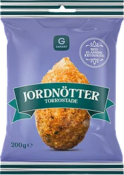 Jordnötter Torrostade