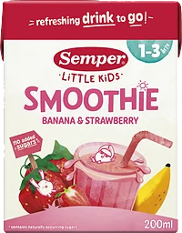 Smoothie Banan Jordgubb