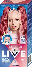 Hårfärg Ultra Brights Dusty Rose 025 1-p