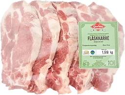Fläskkarré Skivad Storpack ca Gudruns