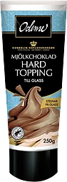 Hard Topping Mjölkchoklad Glass Sås