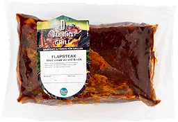 Flapsteak Eld & rök