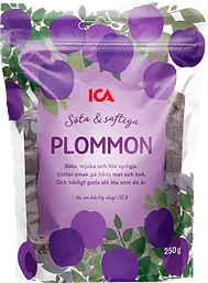Plommon urkärnade