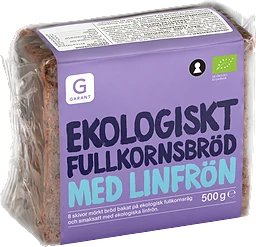 Fullkornsbröd med Linfrön 8-skivor Fullkronsrå