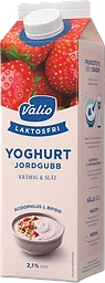 Jordgubb Slät Yoghurt