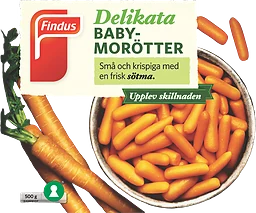 Babymorötter Frysta