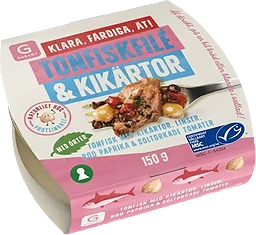 Tonfiskfilé & Kikärtor