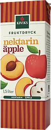 Nektarin Äpple Fruktdryck