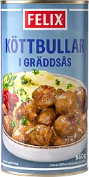 Köttbullar i gräddsås