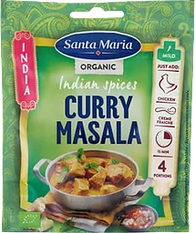 Indian spices Curry masala Ekologisk