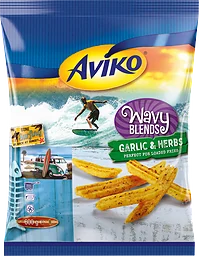 Pommes frites Wavy Blends Garlic & herbs