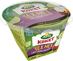 Lime Koriander Lätt Creme Fraiche