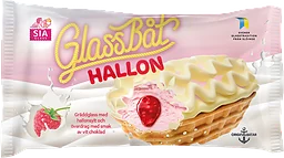 Hallonbåt Glass