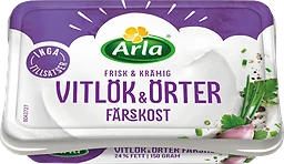 Färskost vitlök & örter