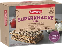 Superknäcke Chia Glutenfri