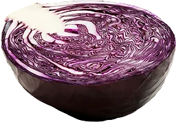 Delad rödkål ca