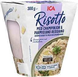 Färdigmat Risotto Champinjon & Parmesan