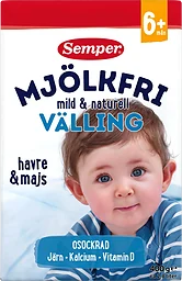 Välling Naturell Mjölkfri Från 6m 400g
