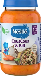 Barnmat Couscous & biff 1-3 År