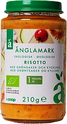 Barnmat Risotto Grönsaker & Kyckling 12 Mån Eko