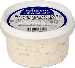Räksallad med färska räkor