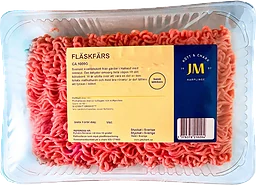 Fläskfärs ca 1kg JM Kött & Chark