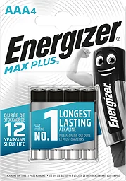 Batteri Max Plus AAA 4-pack