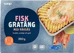 Fiskgratäng Räksås