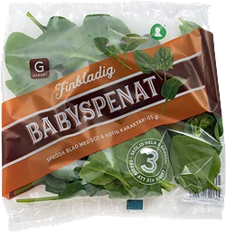 Babyspenat Klass 1