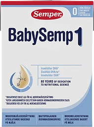 Modersmjölkersättning BabySemp 1 drickfärdig