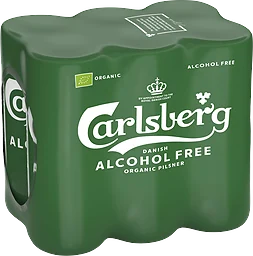 Alkoholfri öl Pilsner 0,5% 6-pack Eko