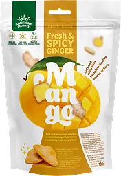Mango Dried Spicy Ginger Torkad Mango