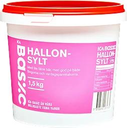 Hallonsylt