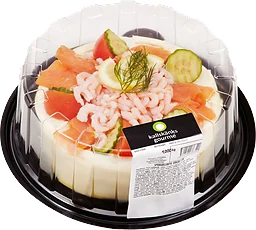 Smörgåstårta lax Kallskänks Gourmé