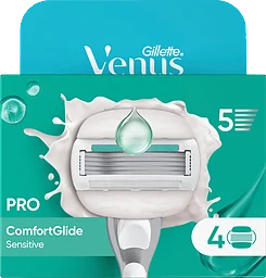 Rakblad Pro Comfort glide Sensitive 4-pack