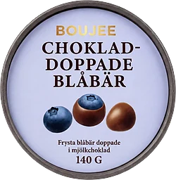 Blåbär Chokladdoppade Frysta