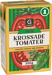 Krossade Tomater Örter