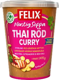 Thai Röd Curry Soppa 1 Port